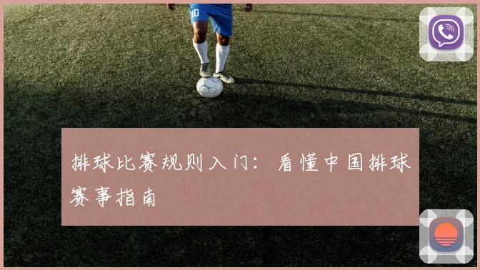 排球比赛规则入门：看懂中国排球赛事指南